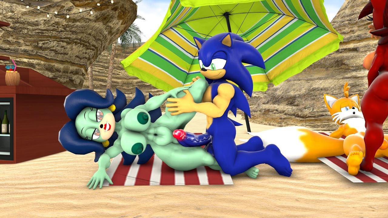 [BlueApple] Bad Girls Beach Bar (Sonic The Hedgehog) 4