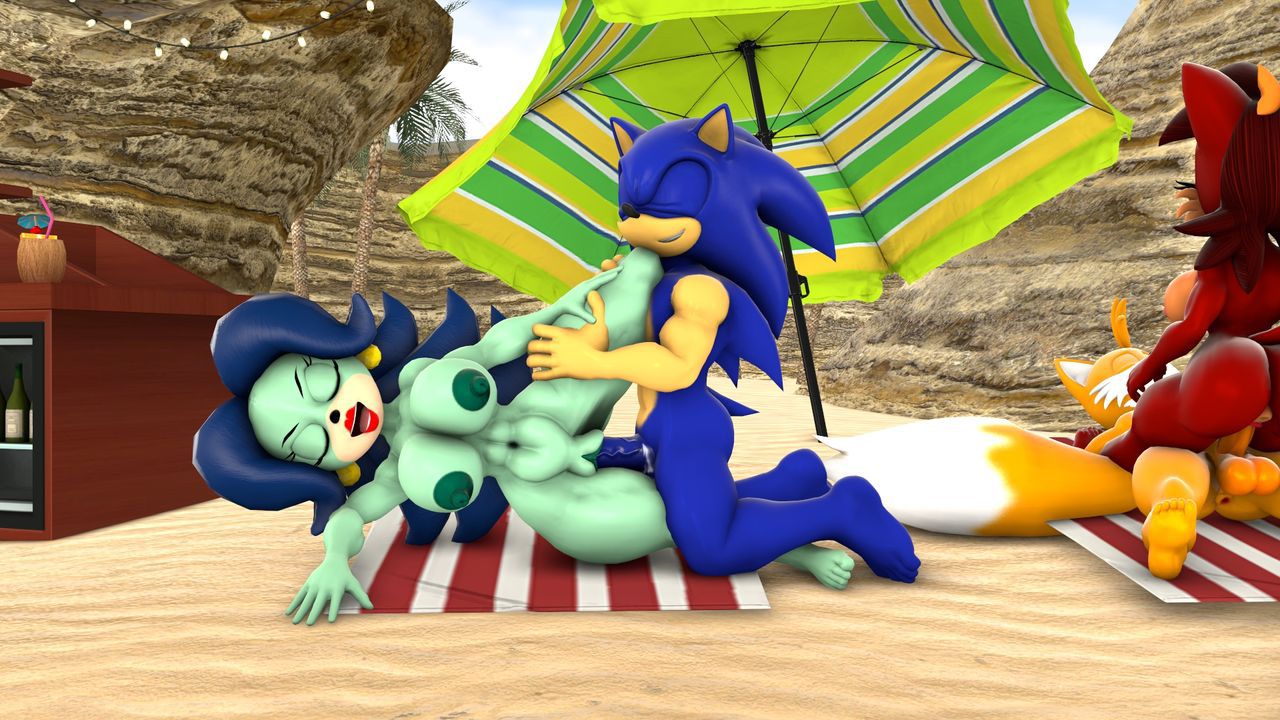 [BlueApple] Bad Girls Beach Bar (Sonic The Hedgehog) 8