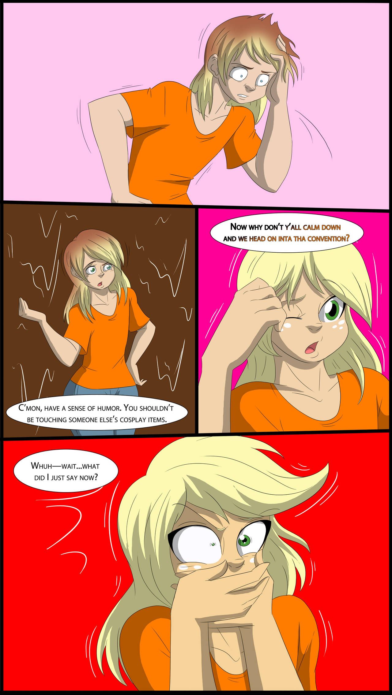 TFSubmissions - Mane Attraction MtF transformation comic 11