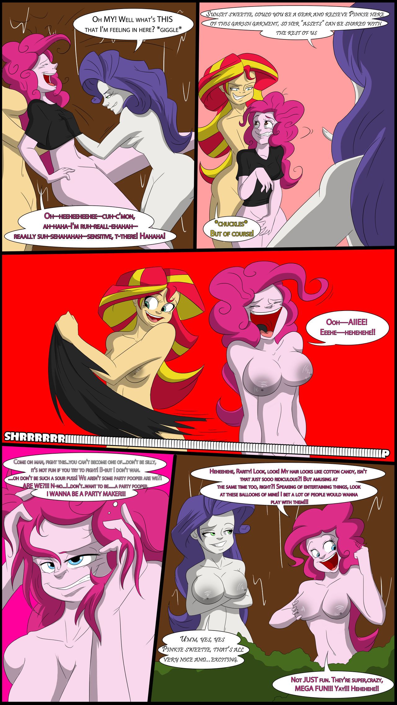 TFSubmissions - Mane Attraction MtF transformation comic 20