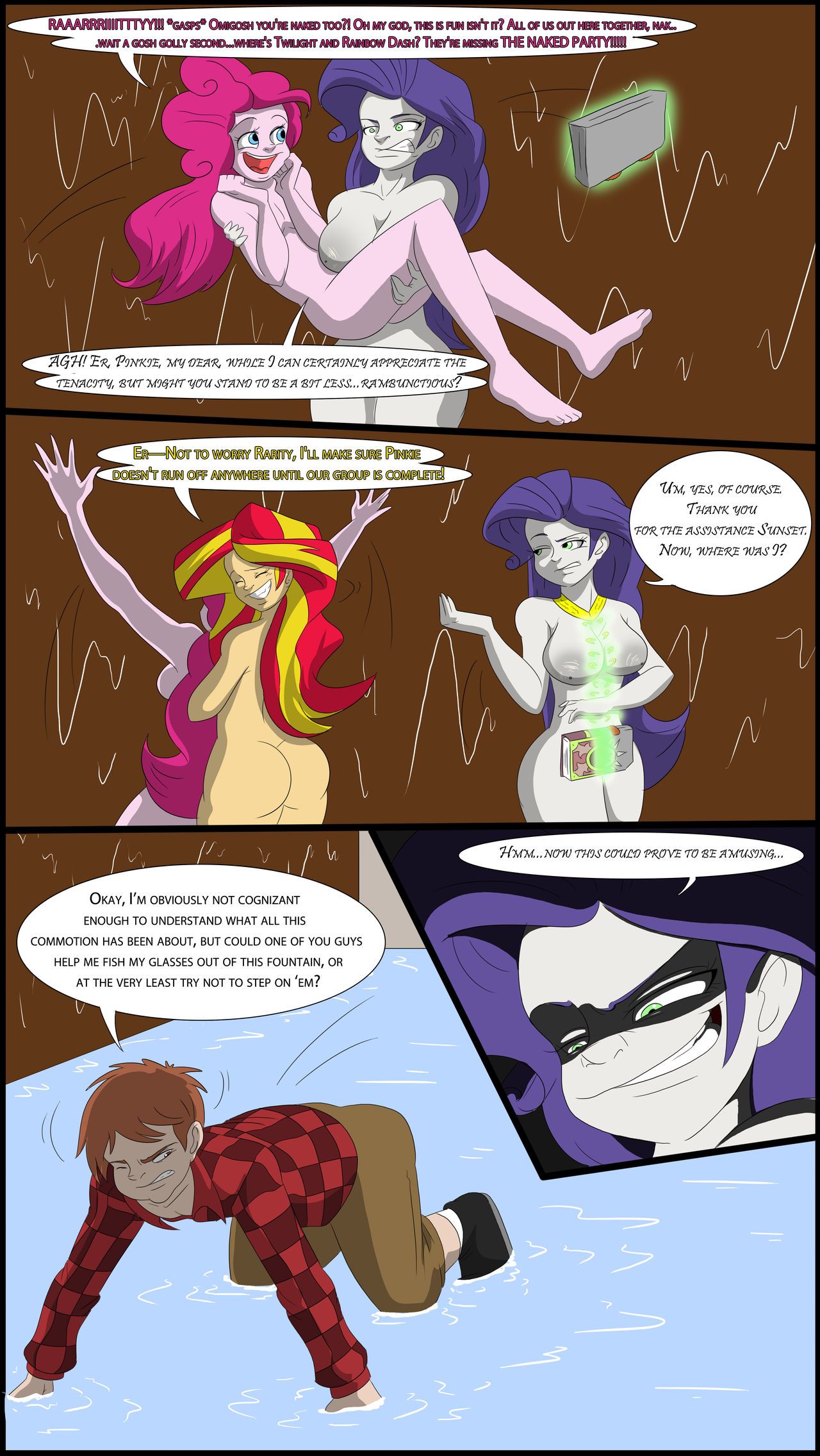 TFSubmissions - Mane Attraction MtF transformation comic 21