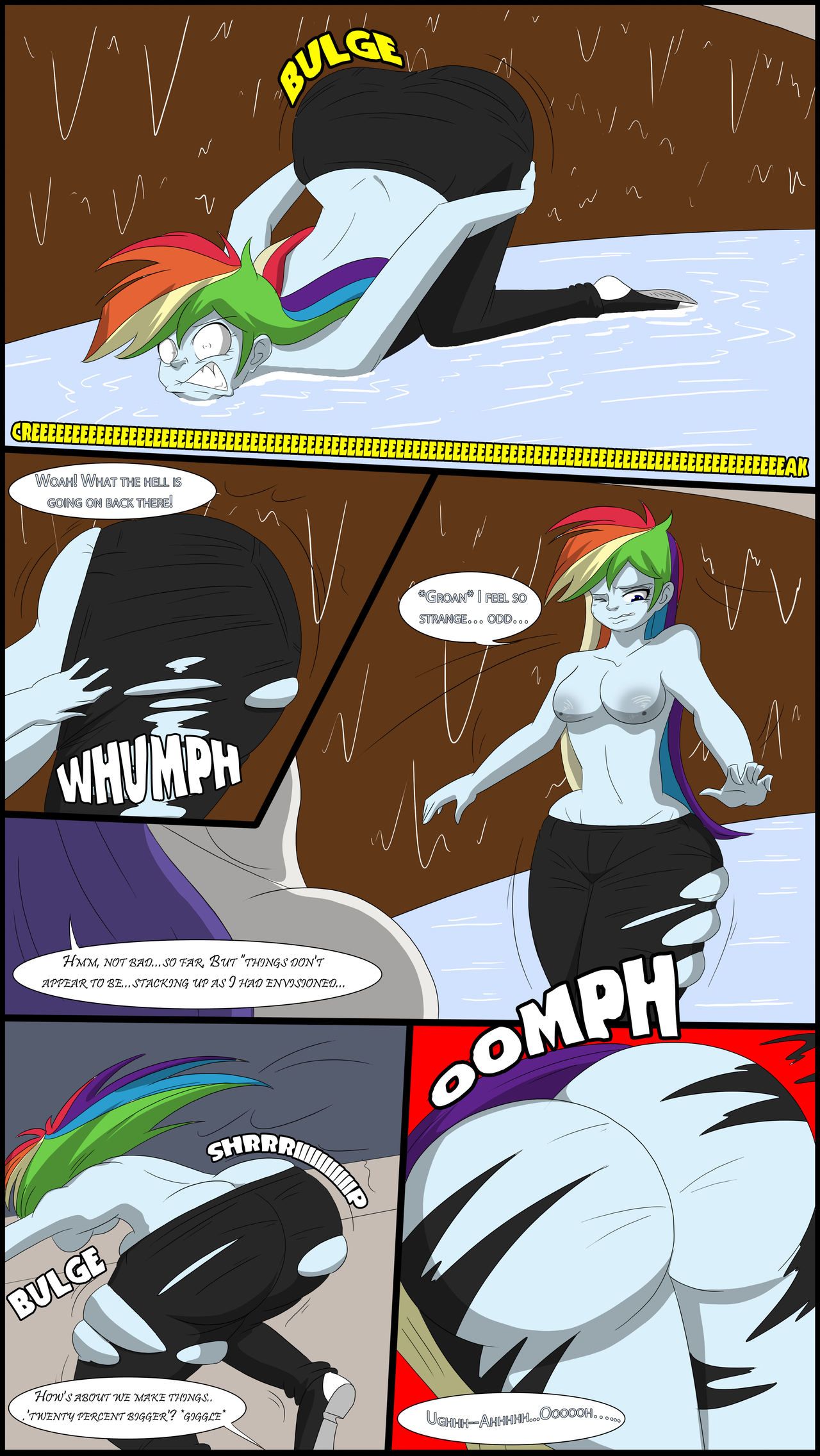 TFSubmissions - Mane Attraction MtF transformation comic 28