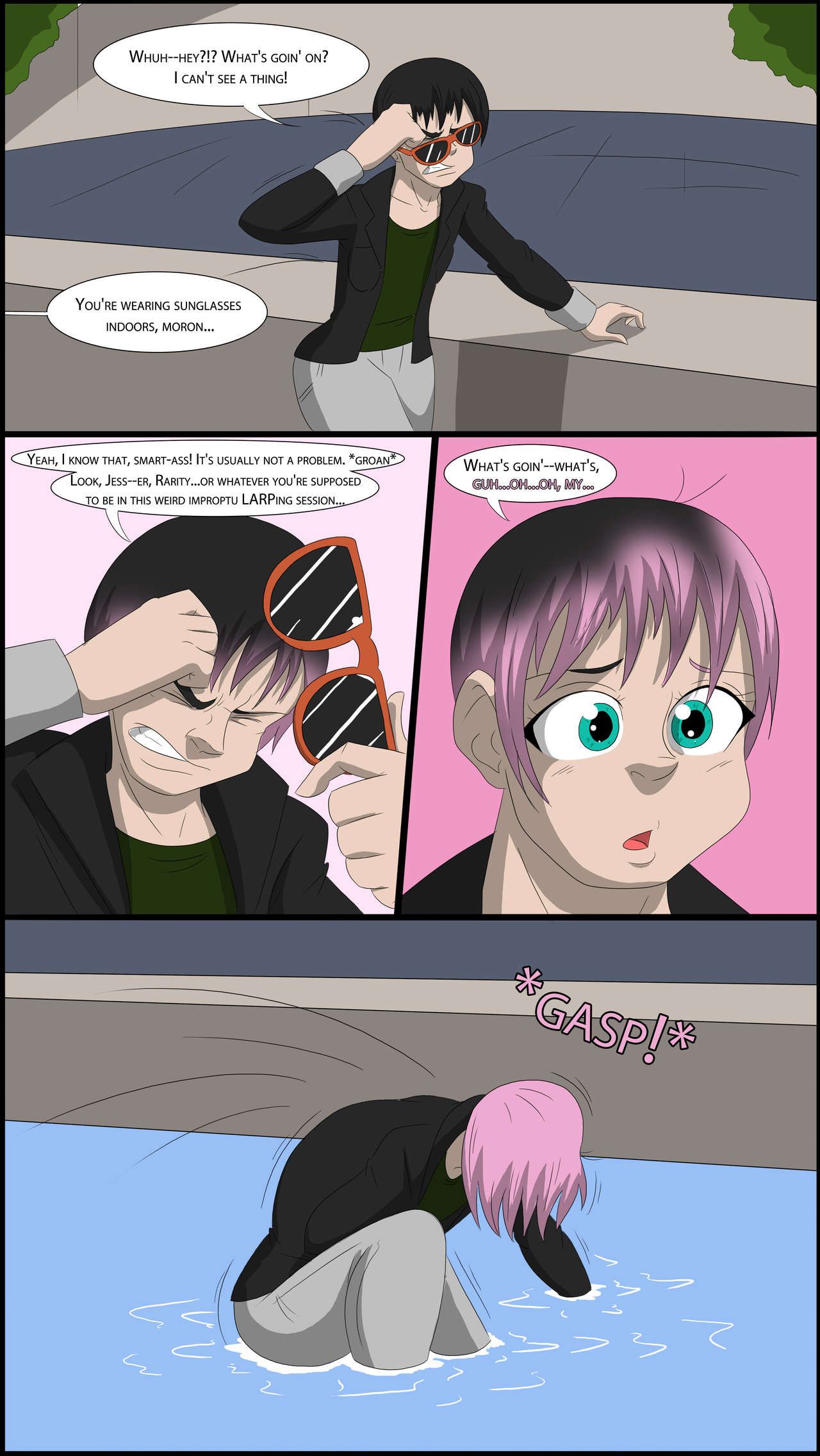 TFSubmissions - Mane Attraction MtF transformation comic 7