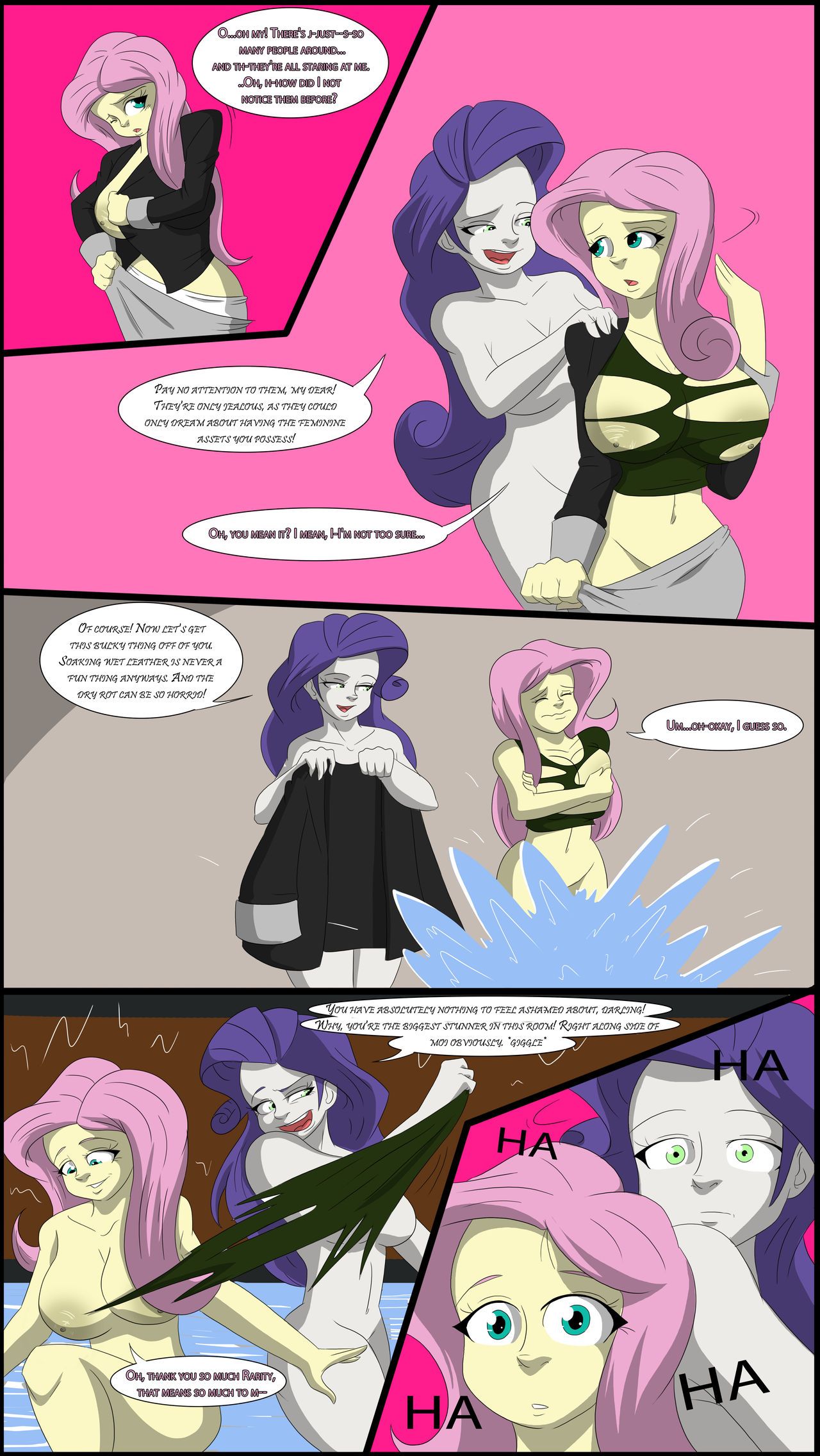TFSubmissions - Mane Attraction MtF transformation comic 9