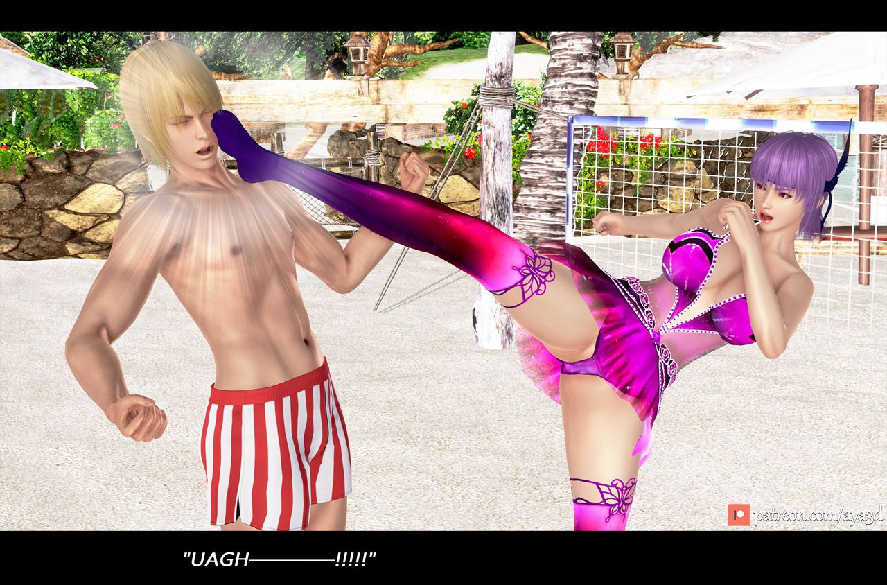 [AYA3D] Ayane — Sweet duel (Dead or Alive) [Pixiv] AYA3D（13833017） 3