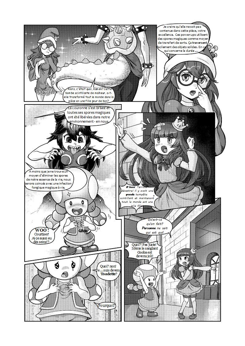 [Pencils / Tony Kuusisto] Bowsette Saga Vol.4 (ongoing) (Mario Bros.) [French] (high-res) 3