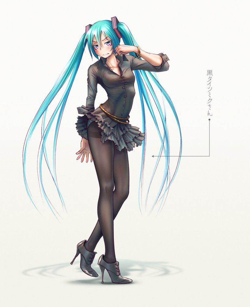 Erotic image I tried to collect the image of cute Hatsune Miku, but it's too erotic ... (vocalist) 11