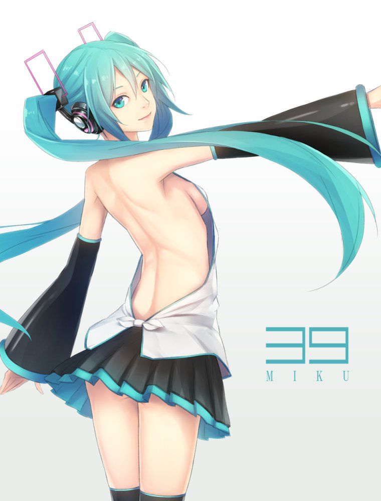 Erotic image I tried to collect the image of cute Hatsune Miku, but it's too erotic ... (vocalist) 3