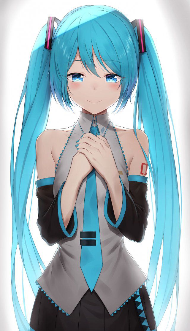 Erotic image of Hatsune Miku's desperate sexy pose! 【Vocalistoid】 9