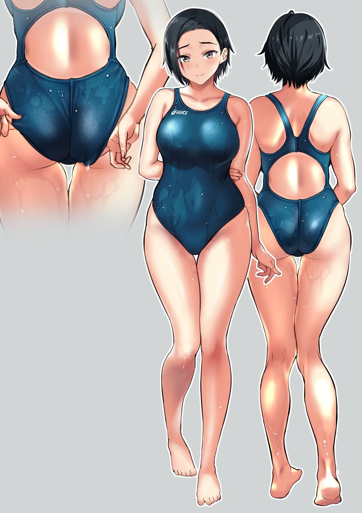 It's an erotic image of a competitive swimsuit! 17