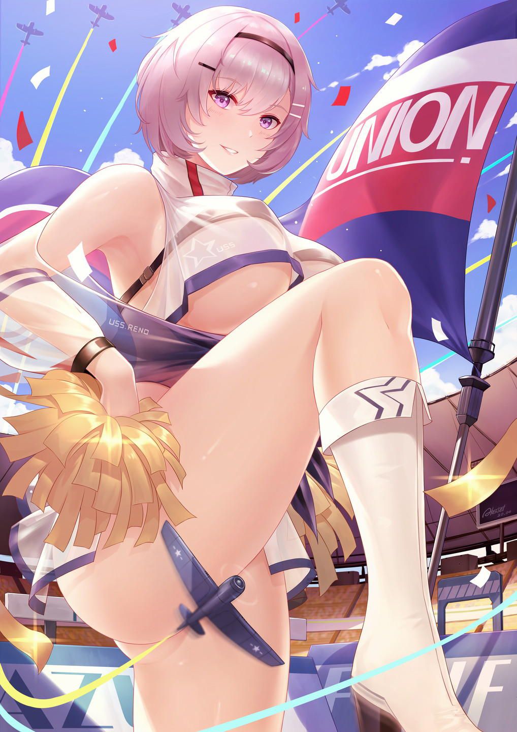 Take a picture of a cheerleader 3