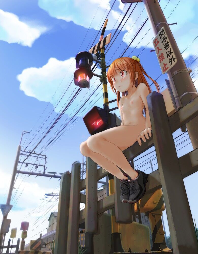 [Intense selection 109 pieces] erotic secondary image too of a perverted loli beautiful girl naked in the outdoors 4