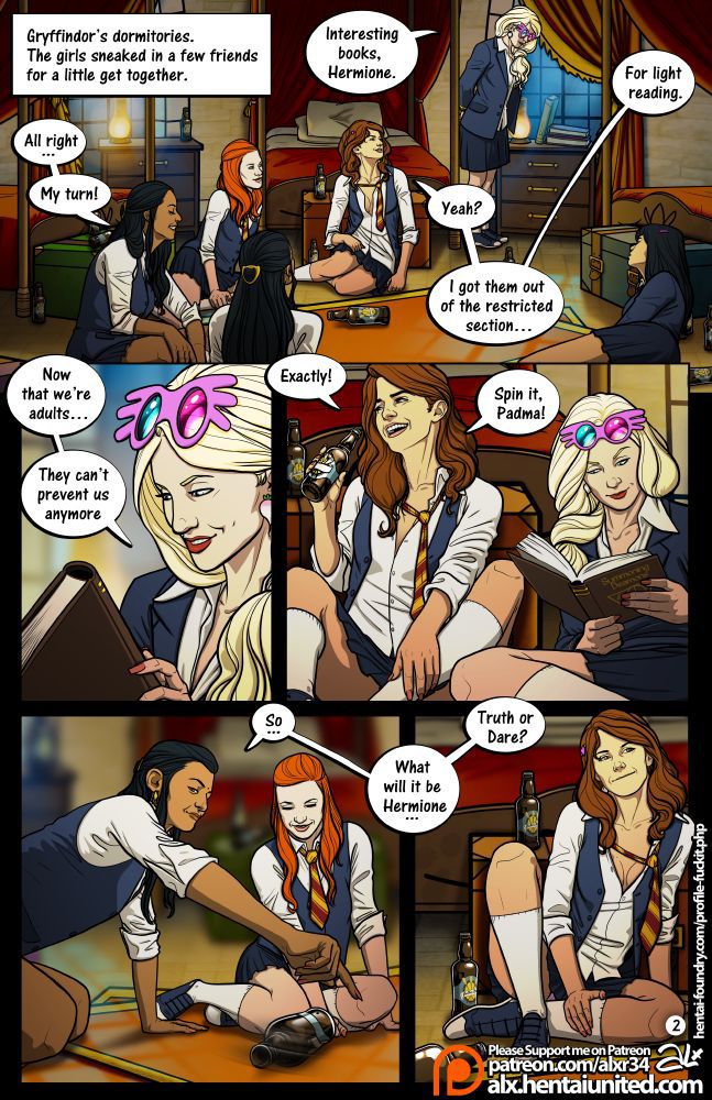 (alx) Harry Potter - Meanwhile in Hogwarts: Truth or Dare(Ongoing) 3