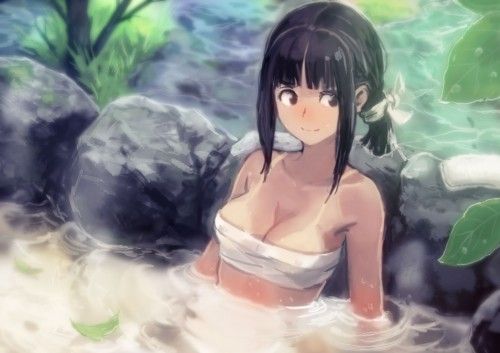 Erotic image of a girl who is taking a bath and doing slow or things 22