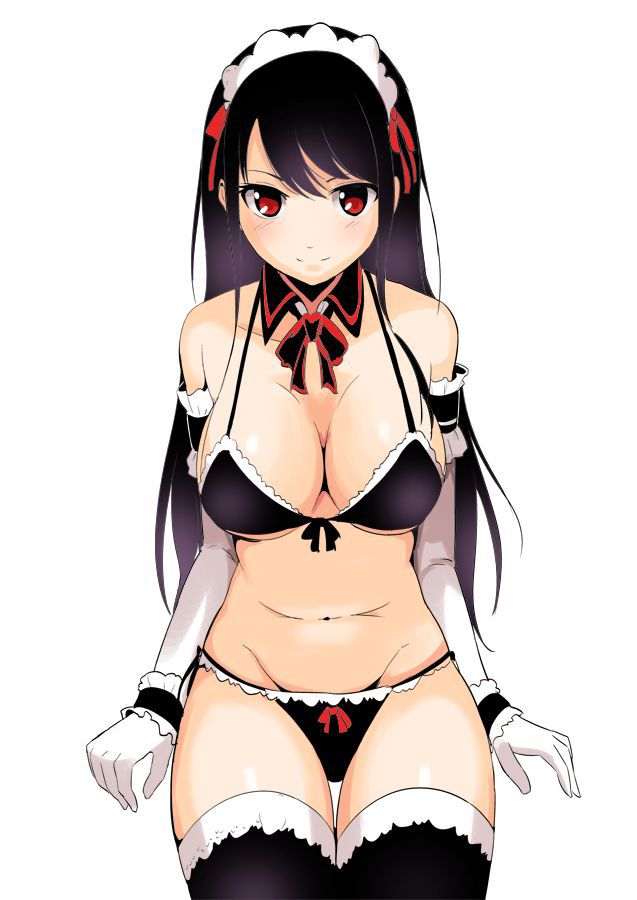 I tried to look for high-quality erotic images of maids! 10