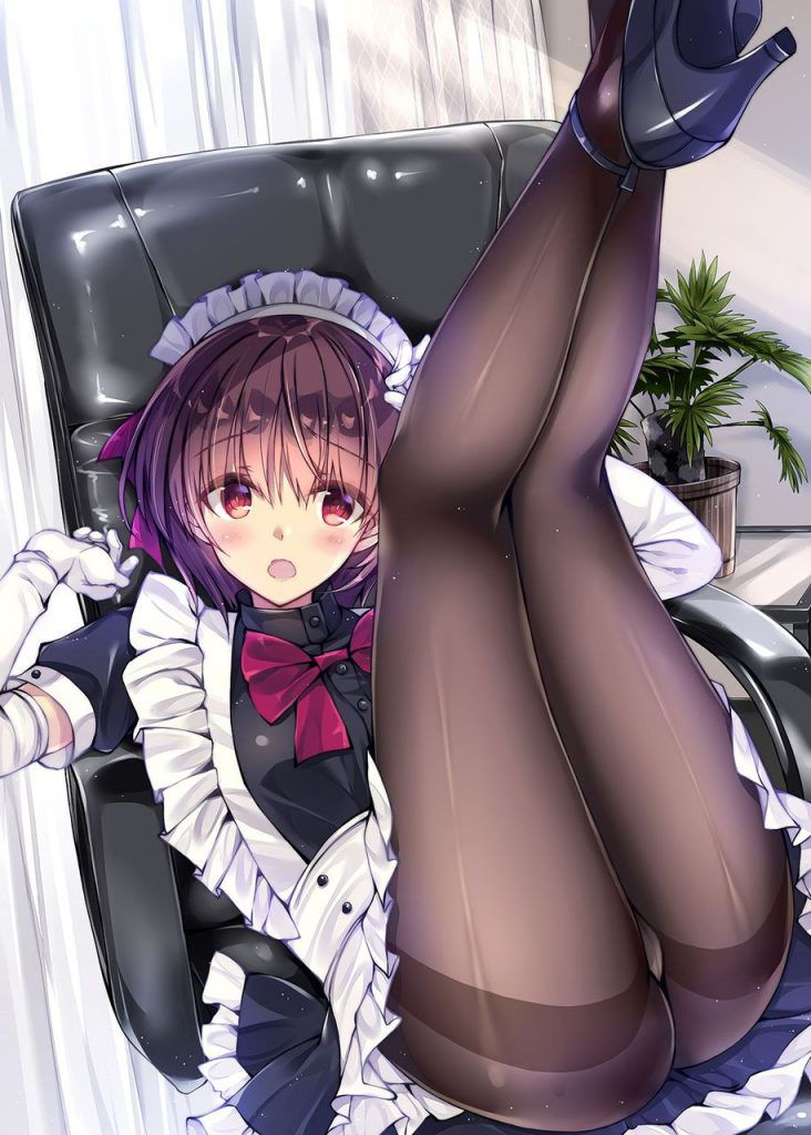 I tried to look for high-quality erotic images of maids! 3