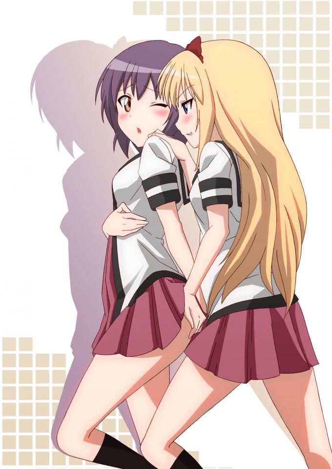 I want to pull out with a secondary erotic image of Yuru Yuri! 7