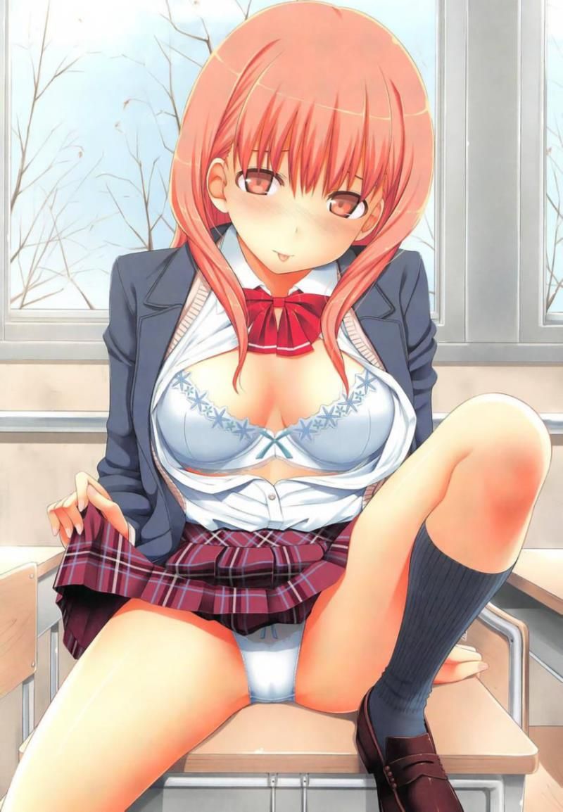 [Secondary schoolgirl] uniform beautiful girl's panchira slight erotic image summary [50 sheets] Part 2 10