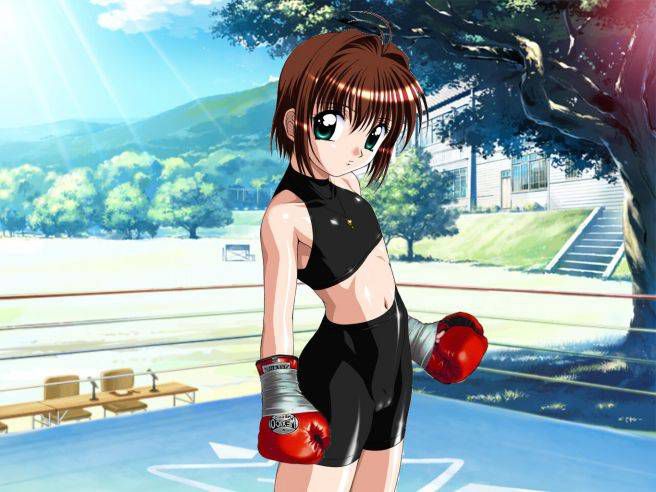 Boxing erotic cute image will be pasted! 2