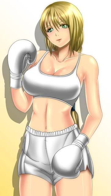 Boxing erotic cute image will be pasted! 3