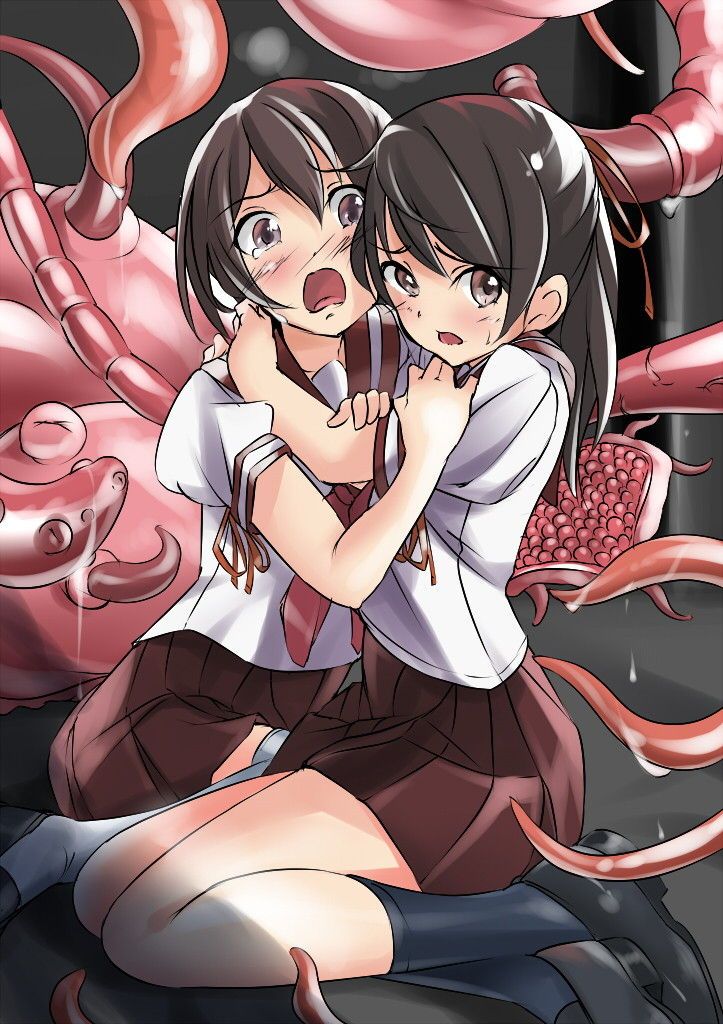 Erotic anime summary Beautiful girls who are likely to be attacked by tentacles and fall pleasure [secondary erotic] 19