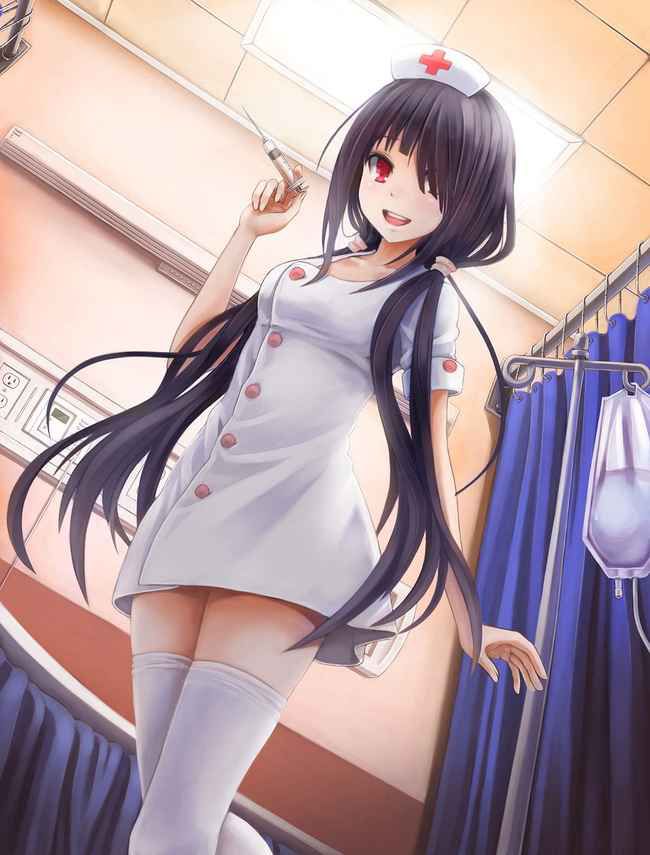 Erotic image of girl wearing nurse clothes [50 pieces] 17