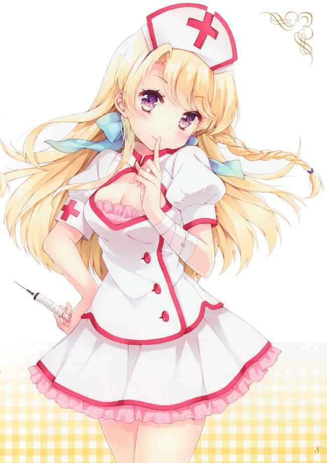 Erotic image of girl wearing nurse clothes [50 pieces] 34