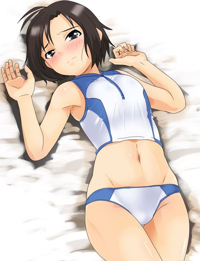 [Secondary] erotic image of "land uniform girl" who is voyeured thanks to uniforms that are too small area 54