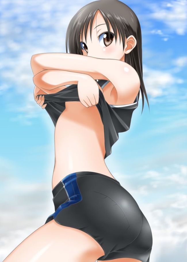 [Secondary] erotic image of "land uniform girl" who is voyeured thanks to uniforms that are too small area 8