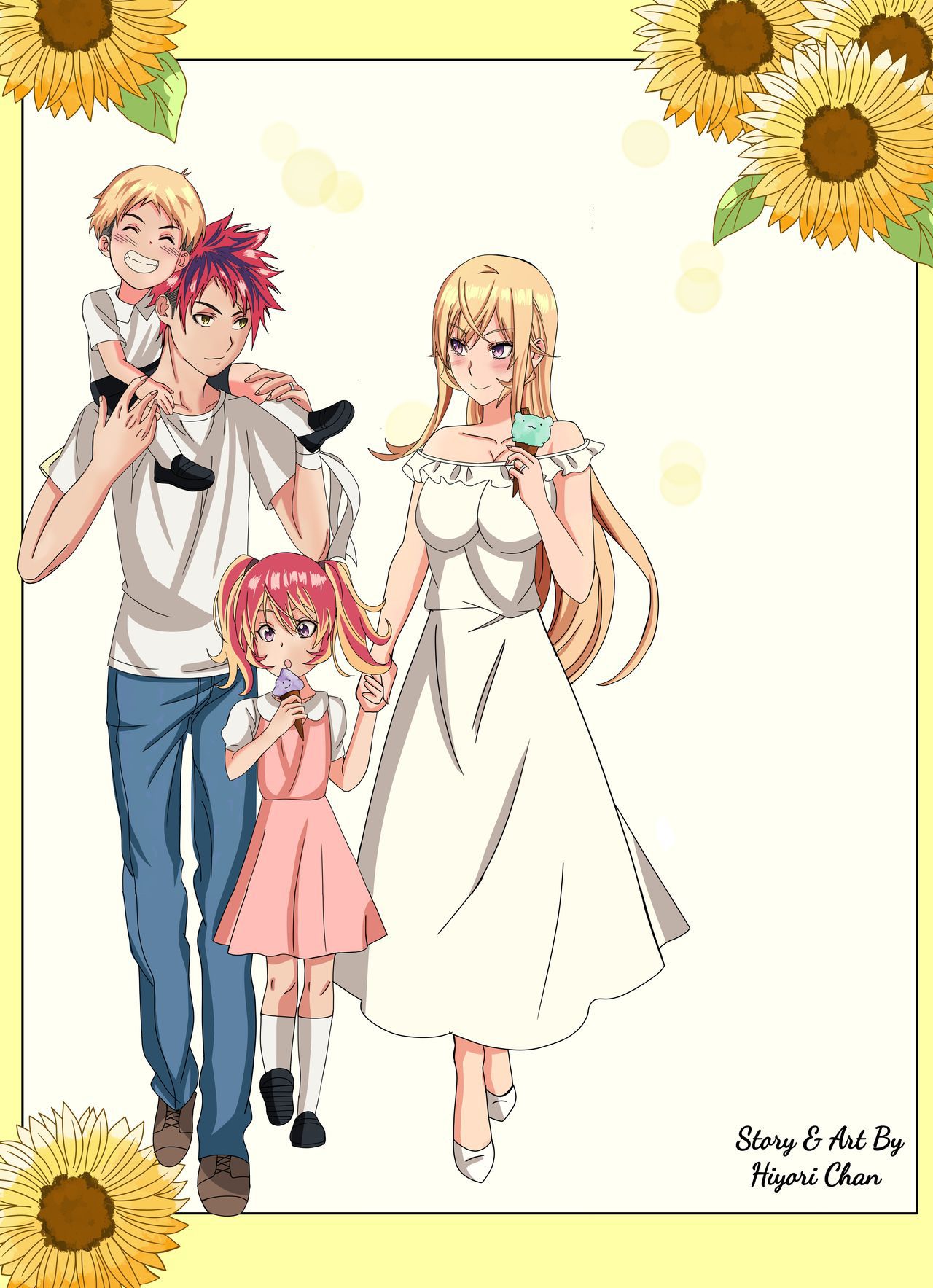 [ Hiyori chan] Soma and Erina married life 3(Shokugeki no Soma) 18