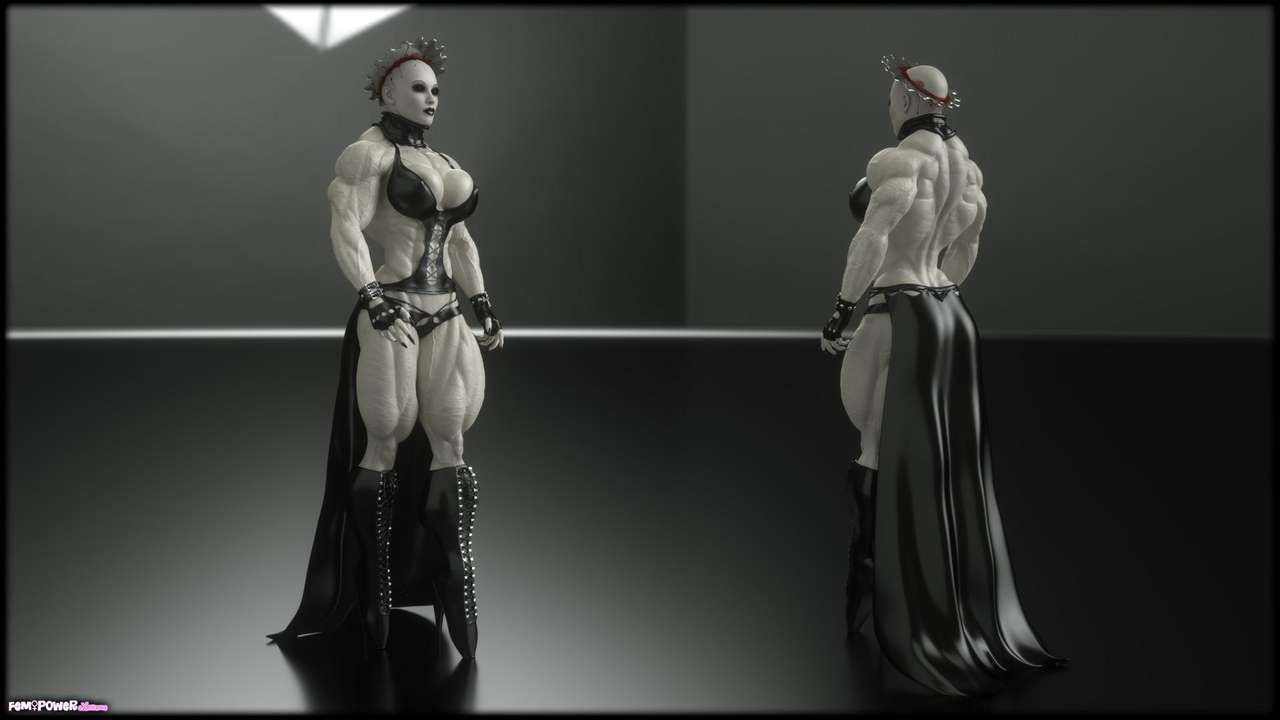 Muscle girls 3D models_ part 2 by Tigersan 37