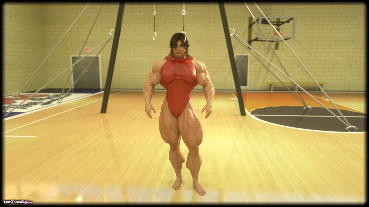 Muscle girls 3D models_ part 2 by Tigersan 68