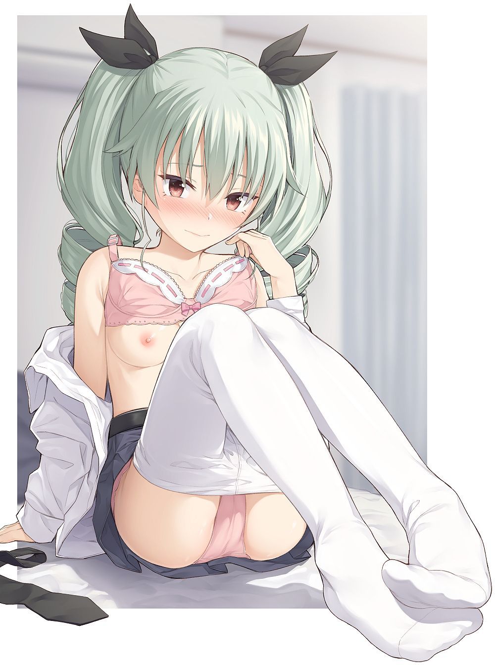 Erotic anime summary Beautiful girls who are showing off sexy legs wearing pantytoto [secondary erotic] 3