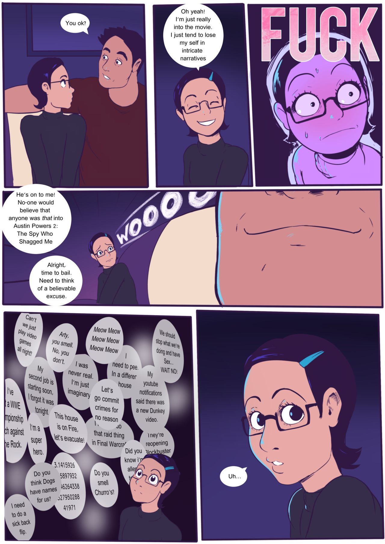[Lemonfont] A perfectly normal comic where nothing weird happens(in progress) 3