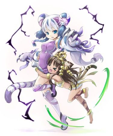 Cute 2D image of puzzle &amp; dragons. 13