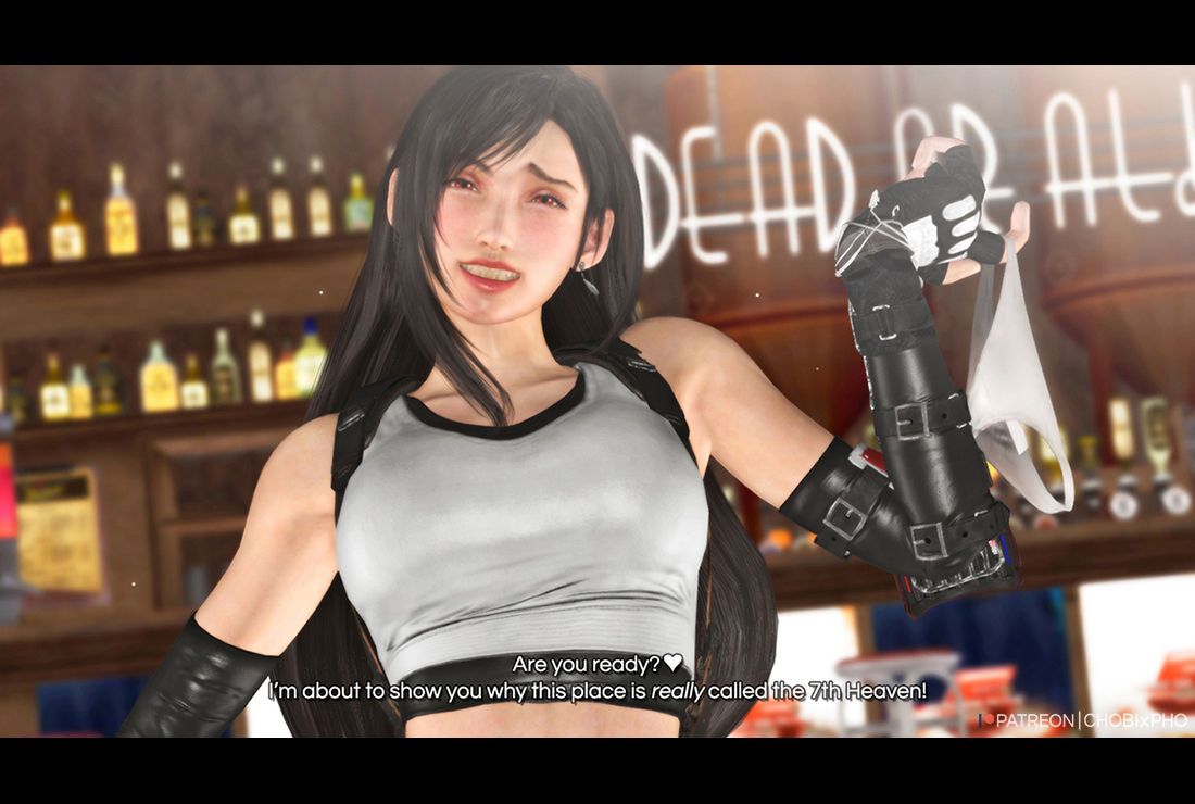 FINAL FANTASY VII / TIFA x BARRET: ROMANCE AT THE SEVENTH HEAVEN (CHOBIxPHO) ファイナルファンタジー 11