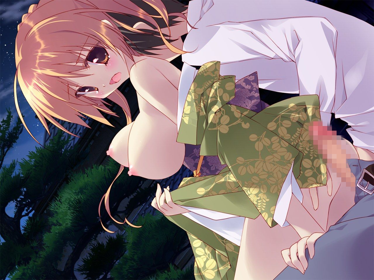 2D Summer Beautiful Girl Erotic Yukata Image 4 2