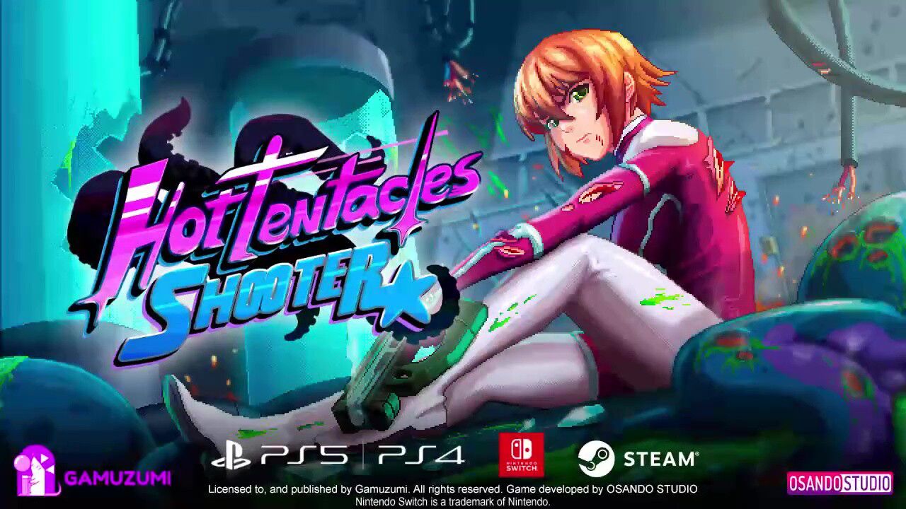 "Hot Tentacles Shooter" Ecchi girls are attacked by tentacles on the left and right! 15