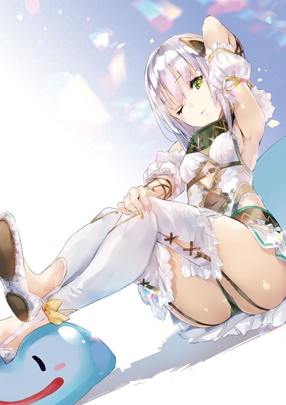 Erotic anime summary Beautiful girls wearing garter belts on legs that make you want to peropero [secondary erotic] 7