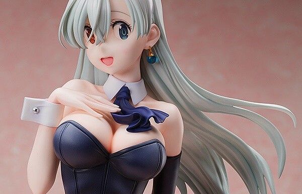 Erotic figure in bunny figure of [Seven Great Sins] Elizabeth's very 1000 high legmuchi 1