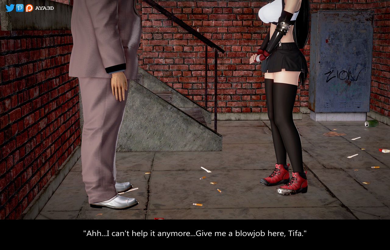 [AYA3D] Tifa - I have an older boyfriend [Pixiv] AYA3D（13833017） 5