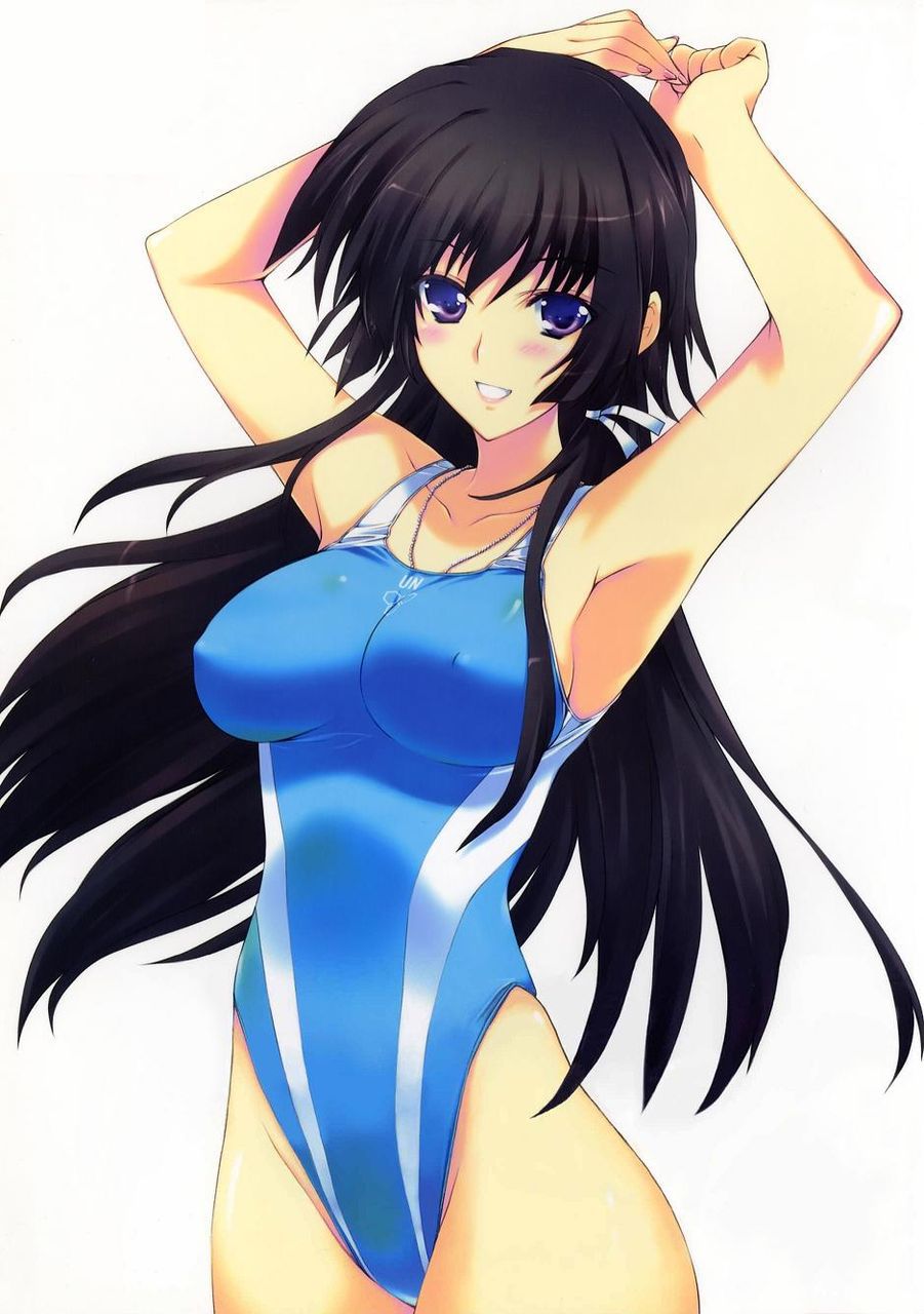 Those who want to nu with erotic images of swimming swimsuits gather! 1