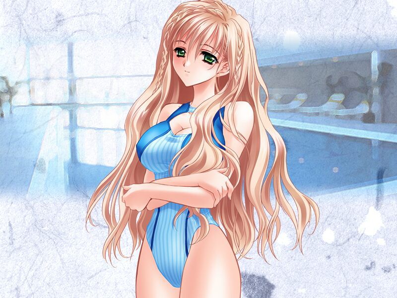 Those who want to nu with erotic images of swimming swimsuits gather! 11