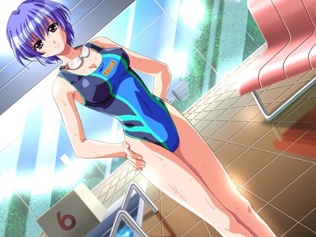 Those who want to nu with erotic images of swimming swimsuits gather! 13