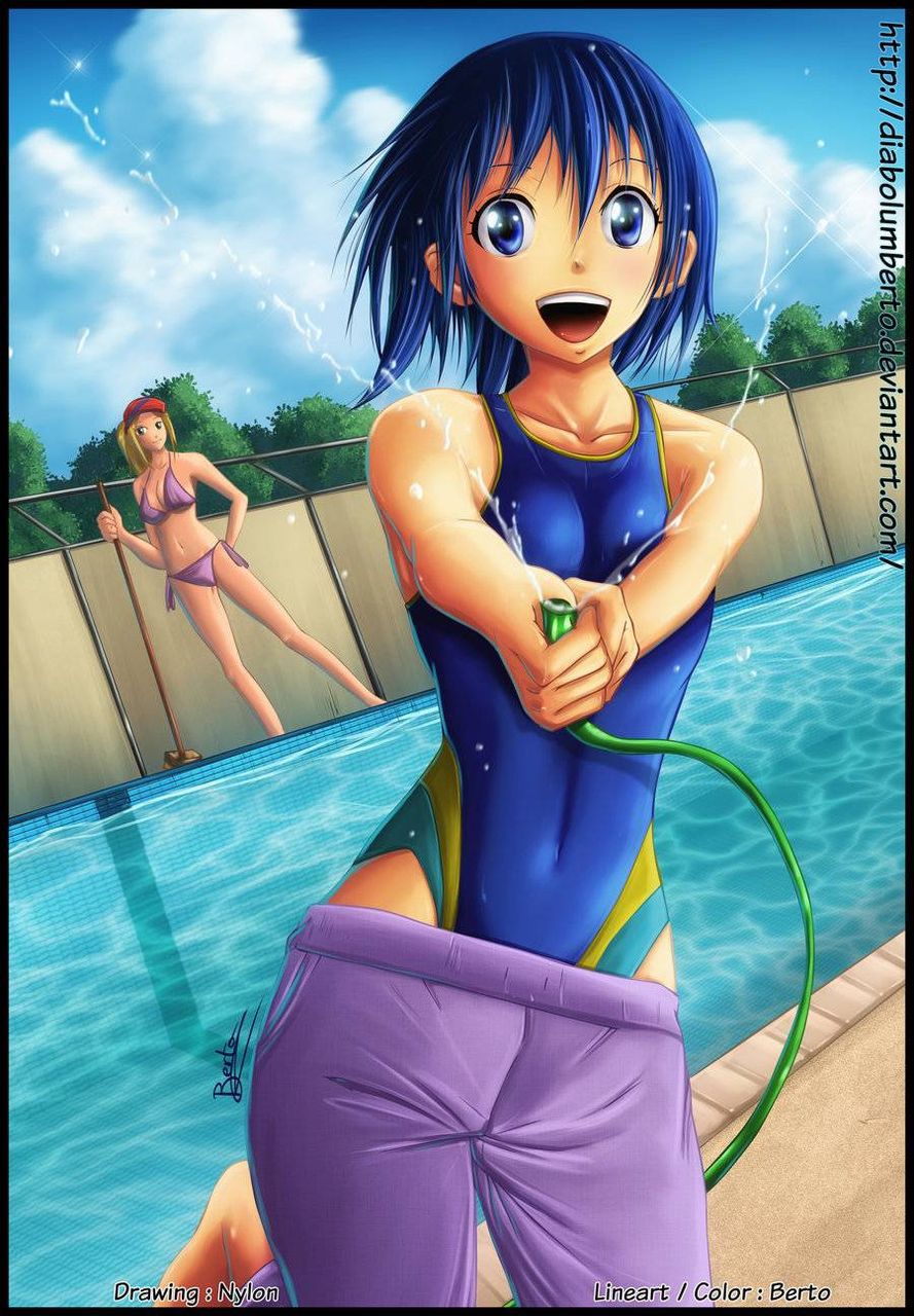 Those who want to nu with erotic images of swimming swimsuits gather! 20