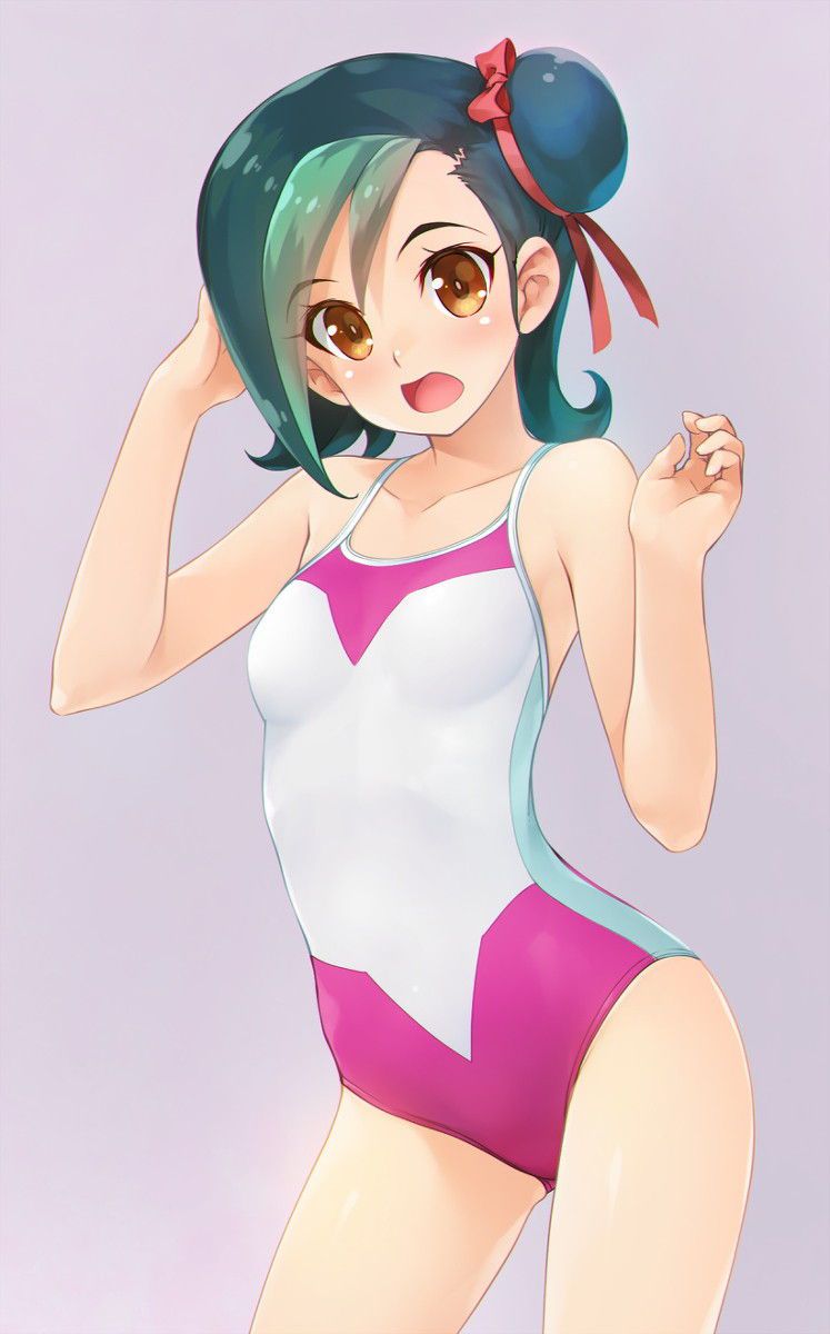 Those who want to nu with erotic images of swimming swimsuits gather! 5