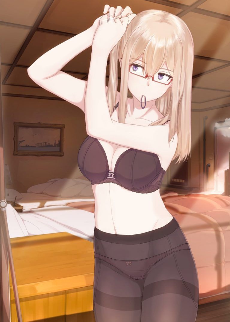 Erotic anime summary Erotic image of a girl who is in the middle of changing clothes and can see variously [secondary erotic] 13