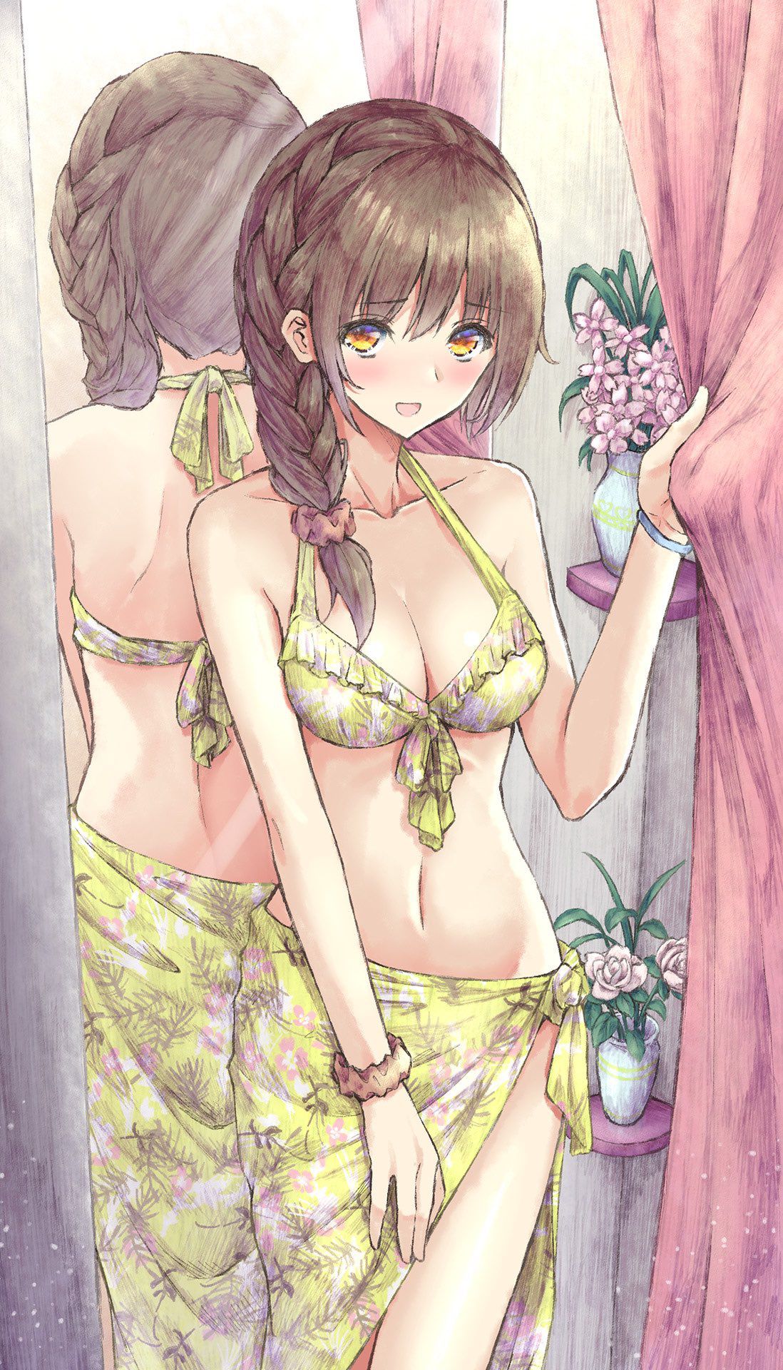【Image】Eyemouth clerk, wwww that becomes a swimsuit before idol 4