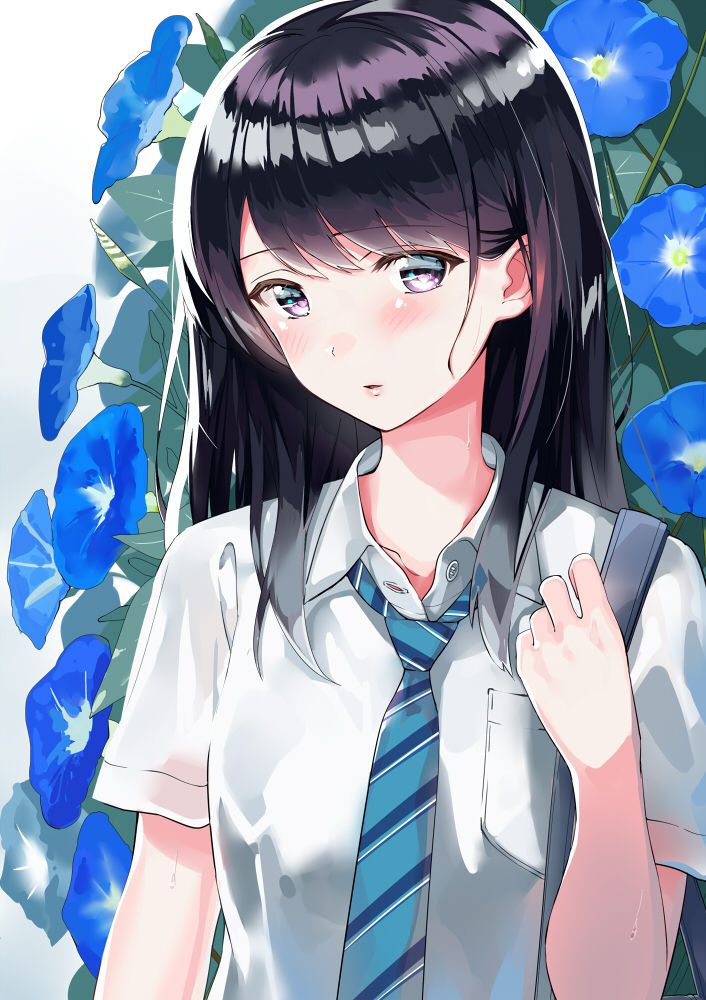 【Black hair】Please image of a beautiful girl with 艷 to remember her youth Part 3 7