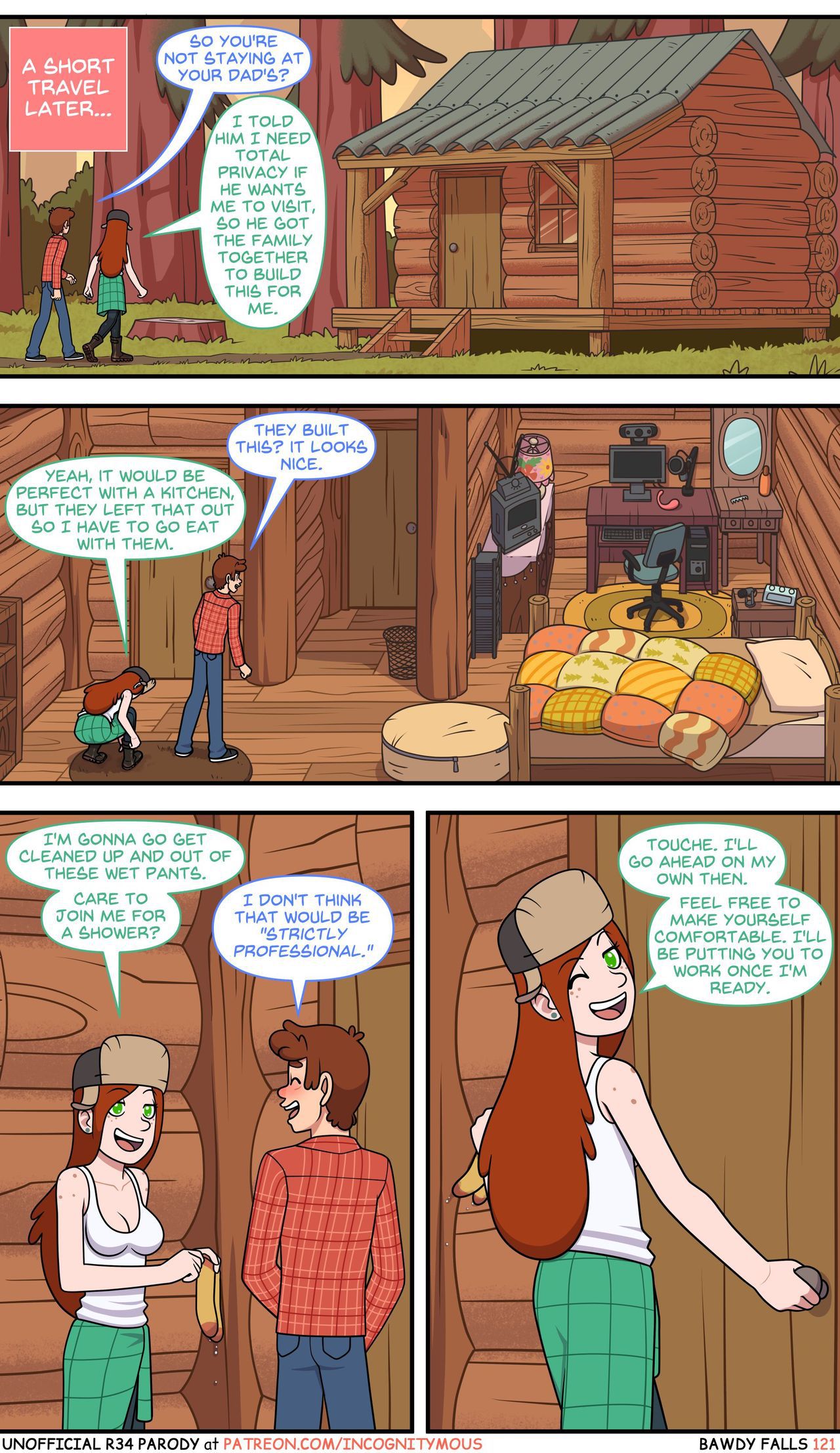 Bawdy Falls (Gravity Falls) [Incognitymous] - 3 - ongoing - english 1